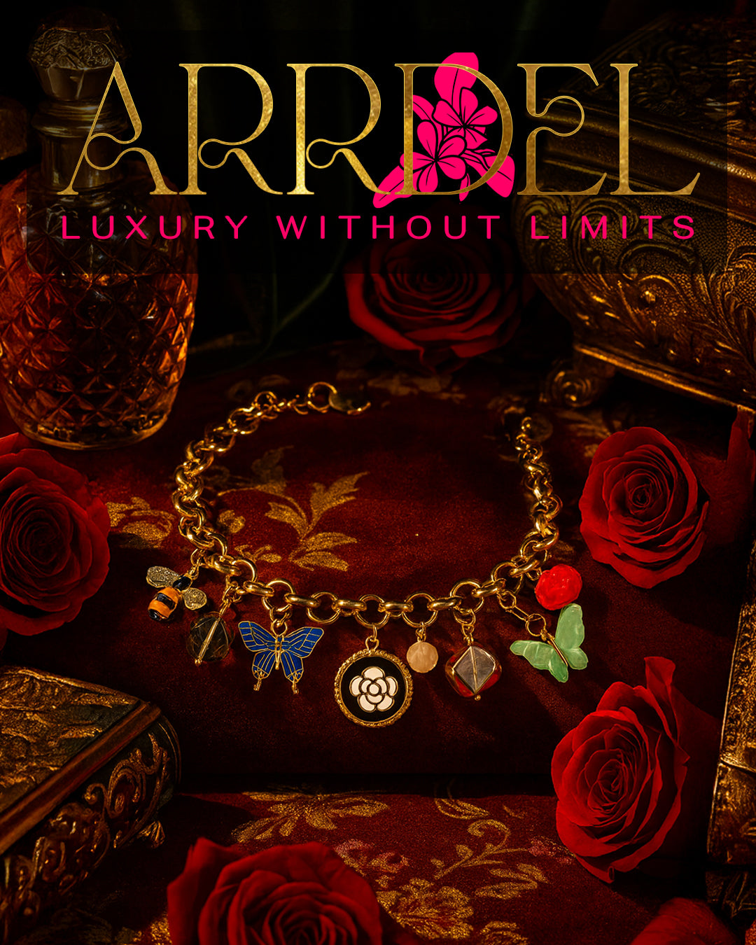 Garden of Charms Chain | Stainless Steel