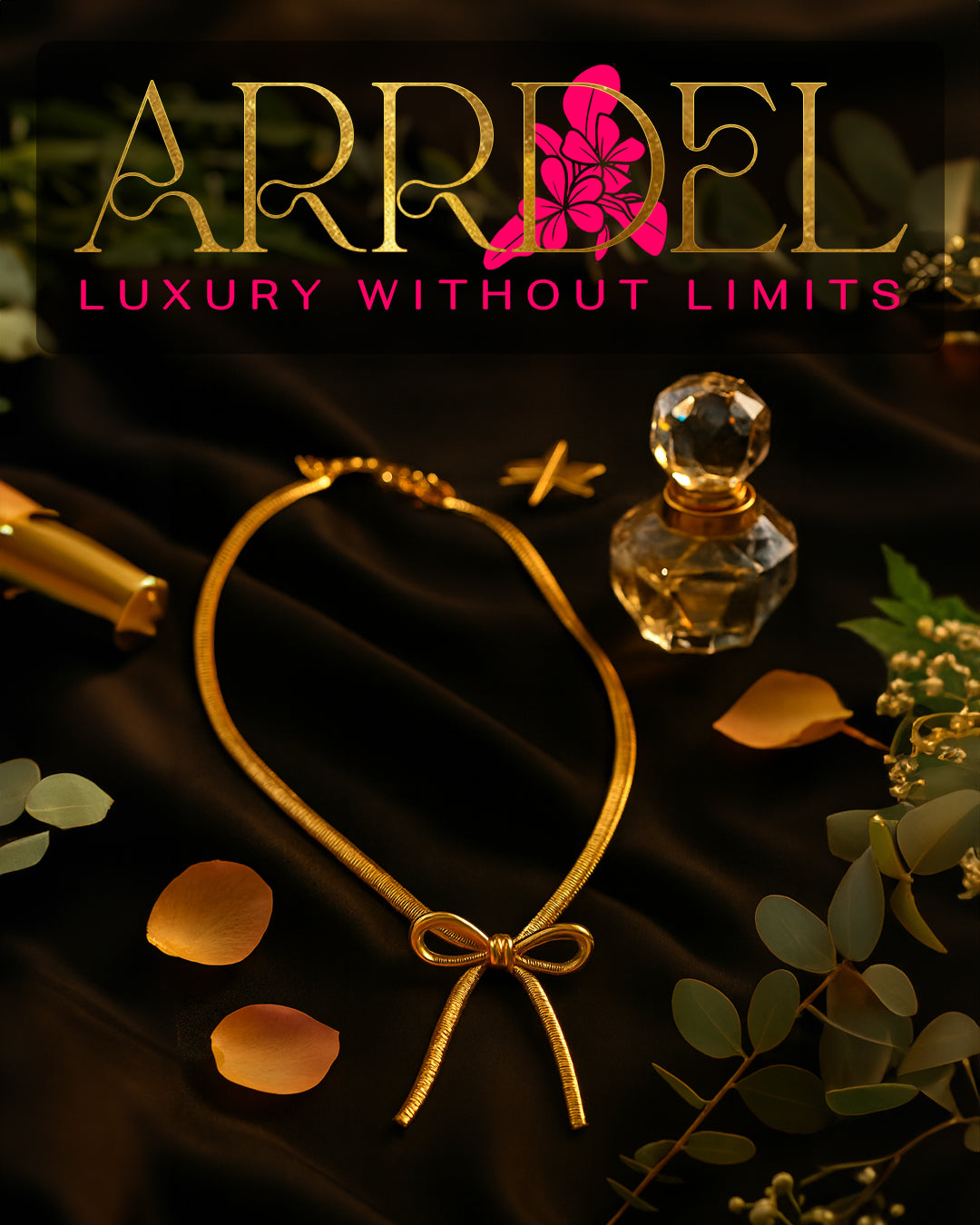 Serene Bow Chain | Stainless Steel