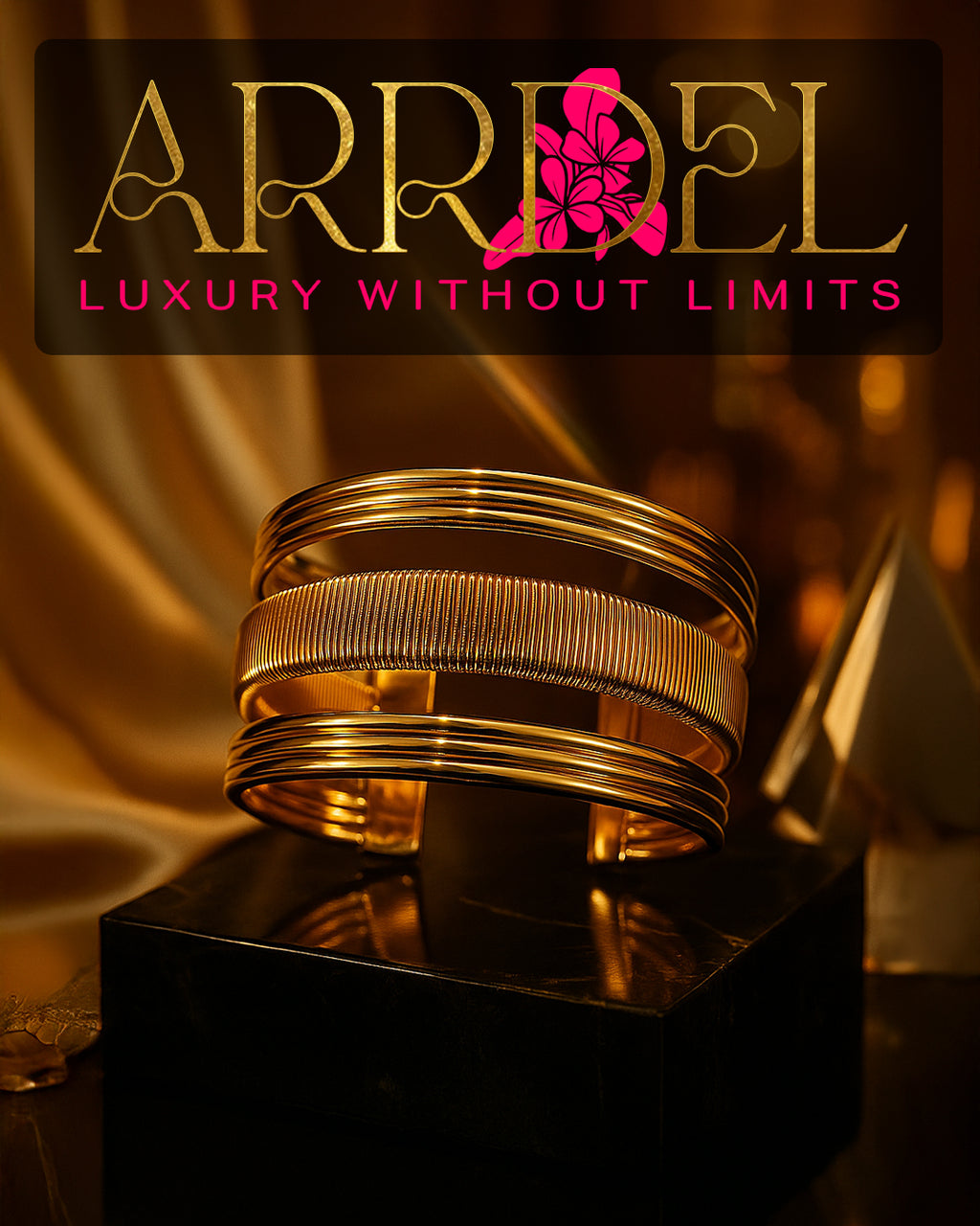 The Coil of Elegance Bracelet | Stainless Steel