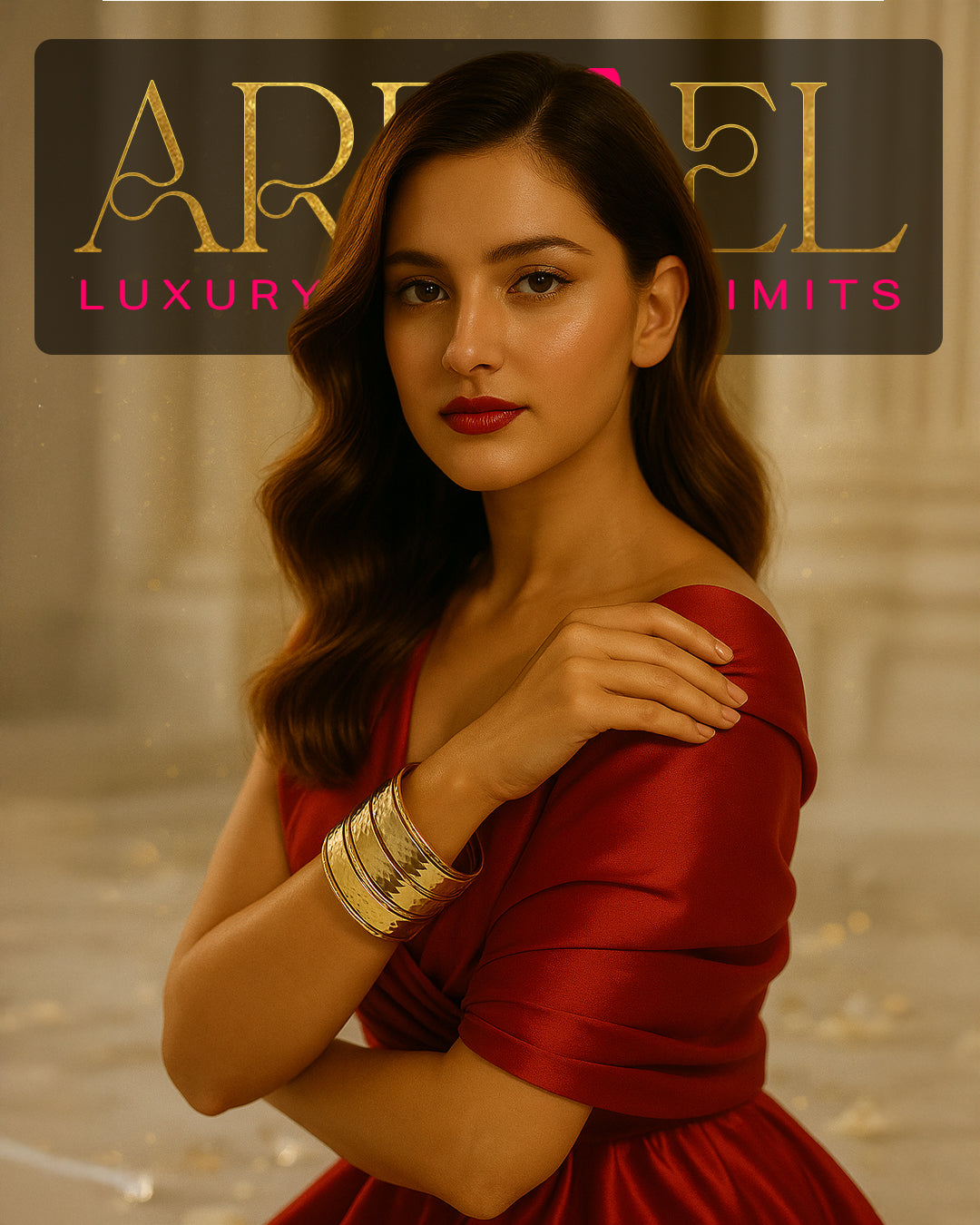 The Crowned Cuff Bracelet | Stainless Steel