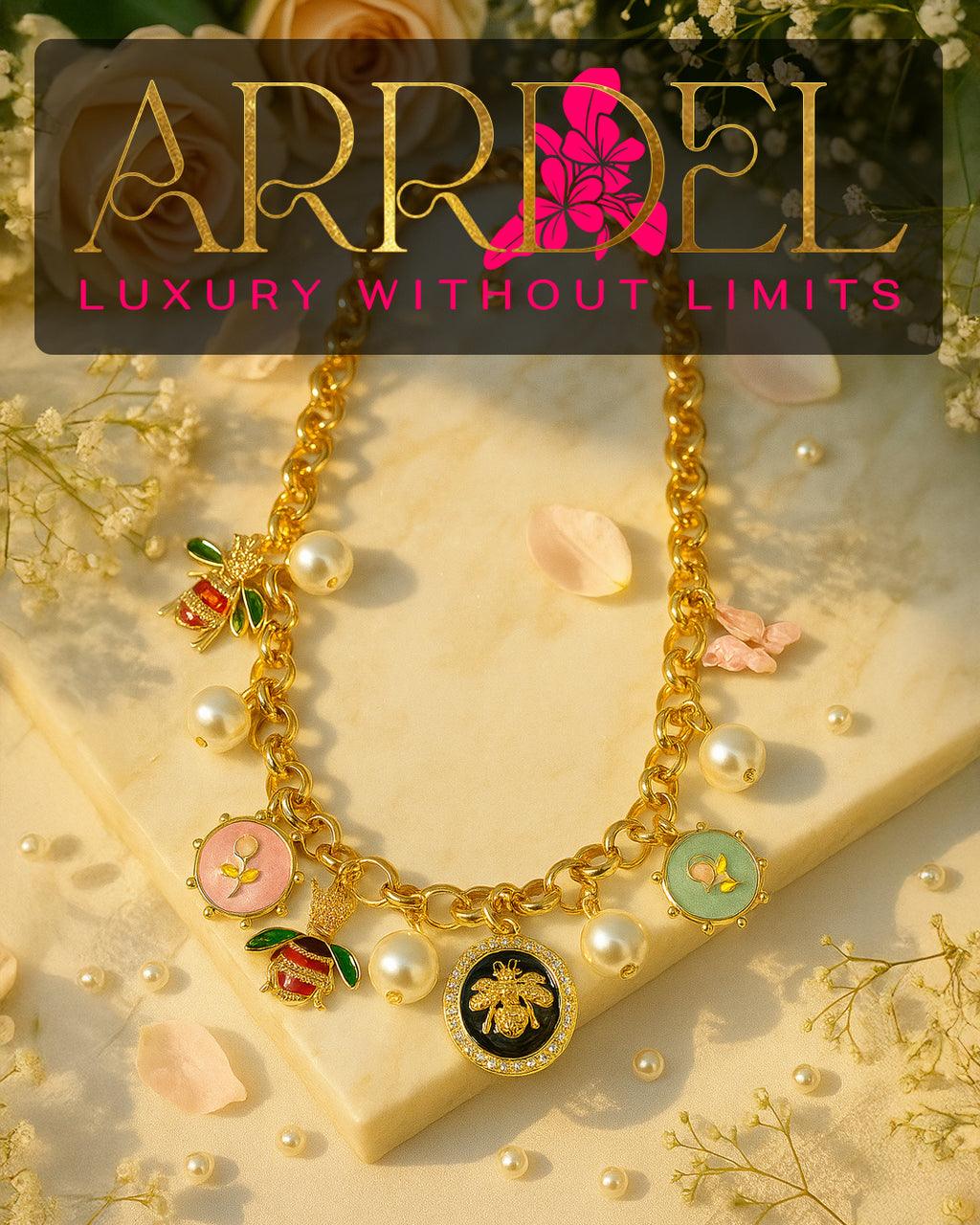 The Garden of Grace Chain | Stainless Steel